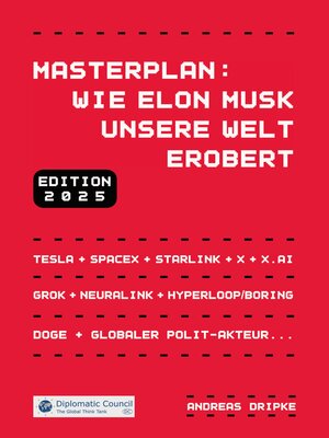 cover image of Masterplan--Wie Elon Musk unsere Welt erobert